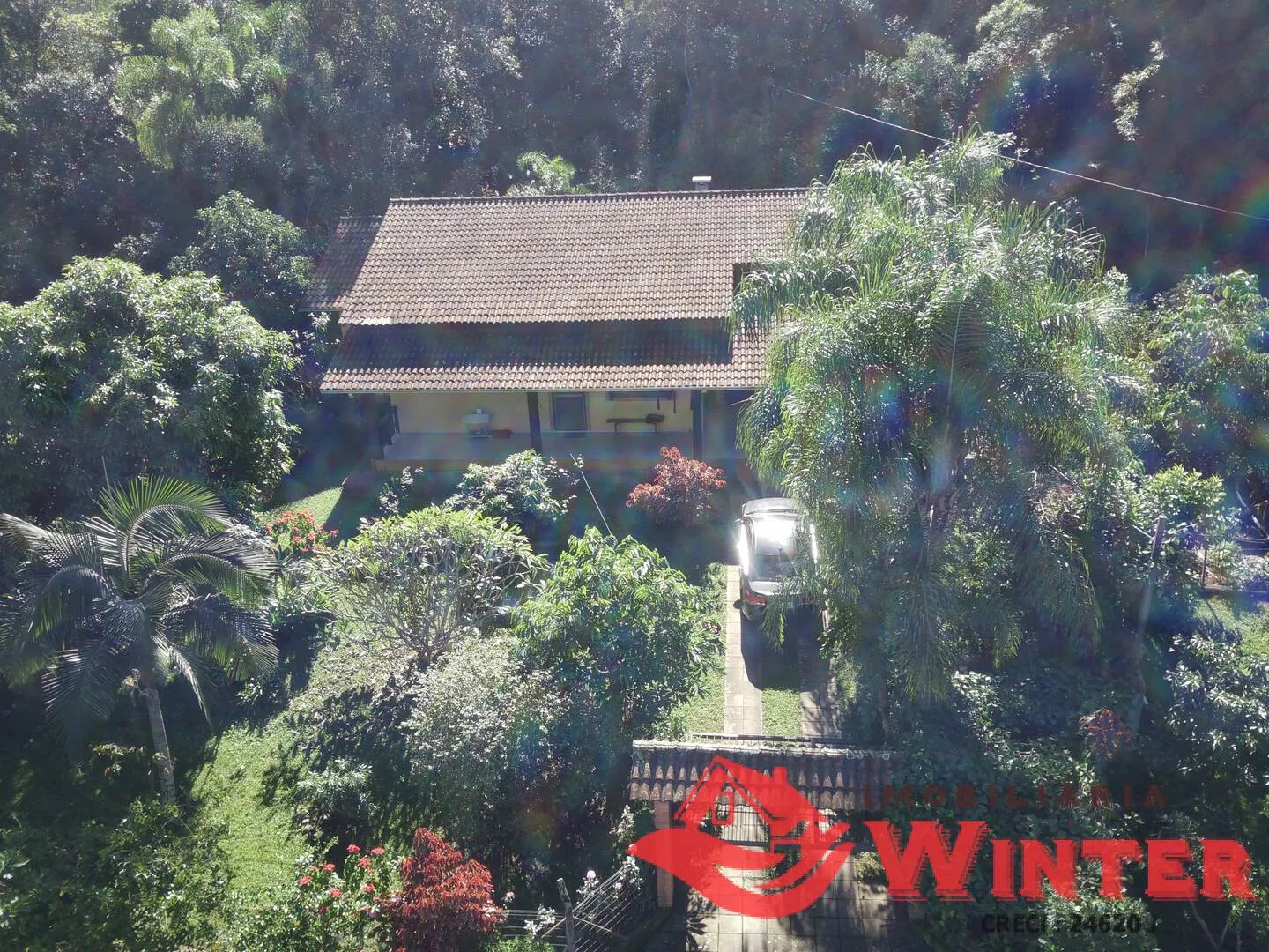 Imagem Chácara com casa e galpão com 6 hectares no Bananal, Feliz