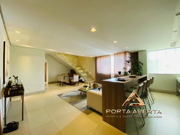 Imagem Cobertura Duplex 3 Quartos, sendo 1 suite- Funcionarios - Timoteo - COD 807