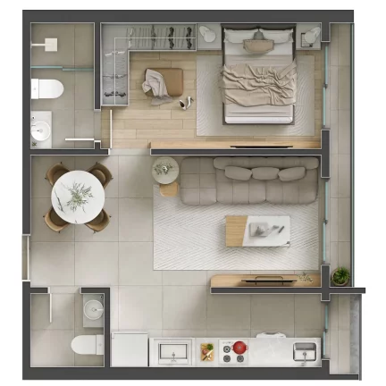 Imagem Oxford 586 - Apartamento à venda no bairro Centro - Itajaí/SC