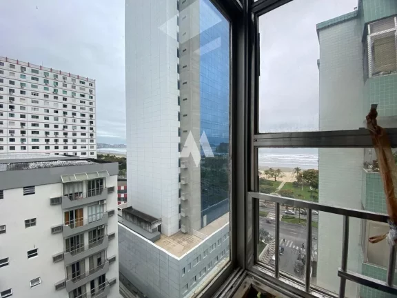 Imagem Apartamento Padrão - 2 dormitórios, 1 suíte, vaga coberta, Vista Mar - José Menino / Santos