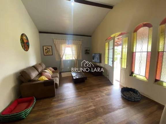 Imagem Casa com 3 dormitórios à venda, 250 m² por R$ 800.000,00 - Condomínio Fazenda Solar - Igarapé/MG