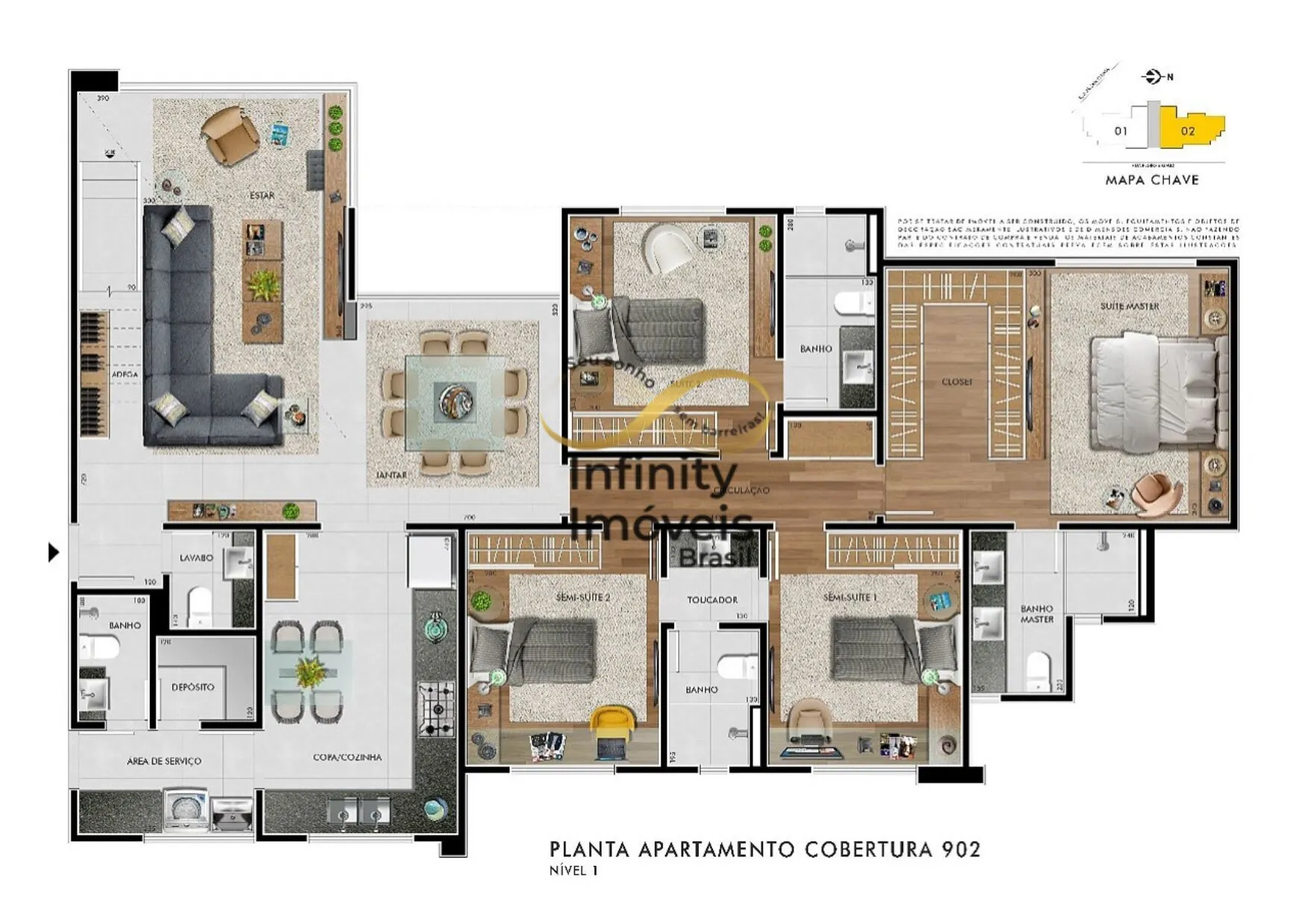 Imagem Residencial HJohannes Vermeer - Apartamento à venda no bairro Grajaú - Belo Horizonte/MG
