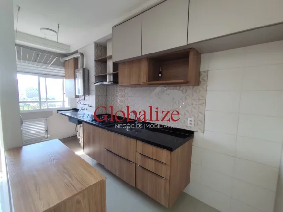 Imagem Apartamento à venda, 63m², 2 quartos, 1 suite, varanda, piscina, área verde por R$681.000,00 no Marapé em Santos