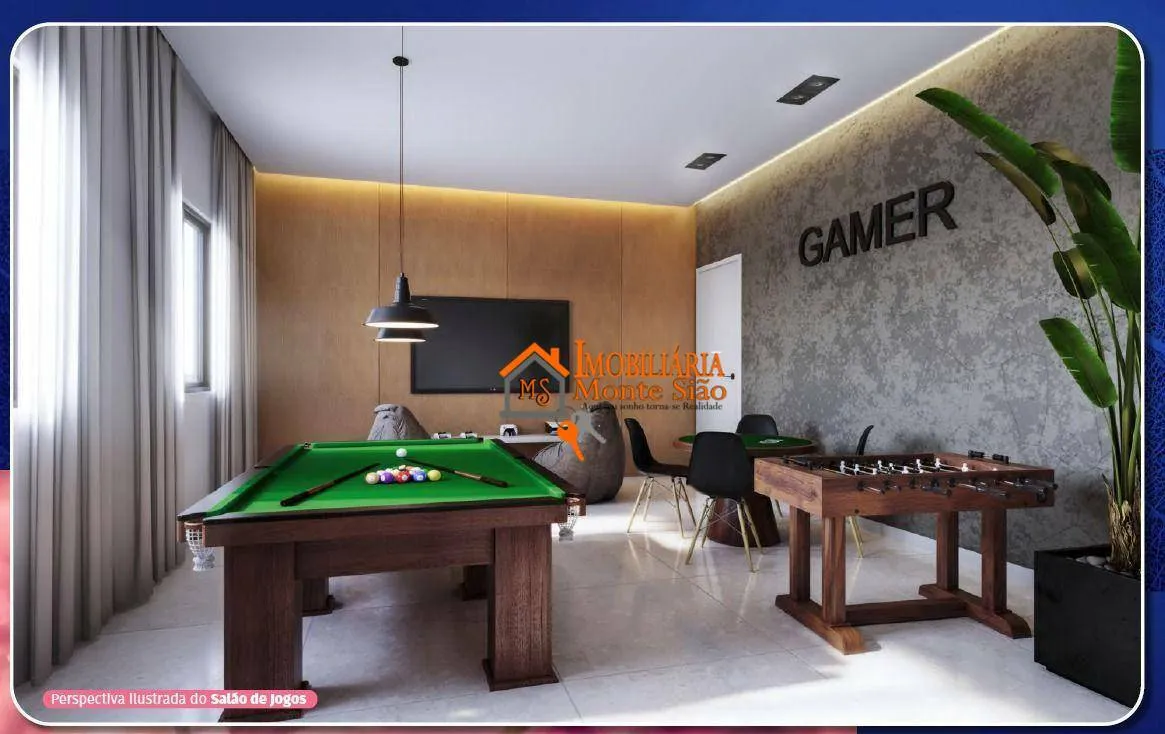 Imagem Apartamento com 2 dormitórios à venda, 37 m² por R$ 302.361,86 - Bonsucesso - Guarulhos/SP