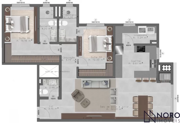 Imagem Residencial Aspen - UM NOVO CONCEITO - Nossa Senhora de Lourdes