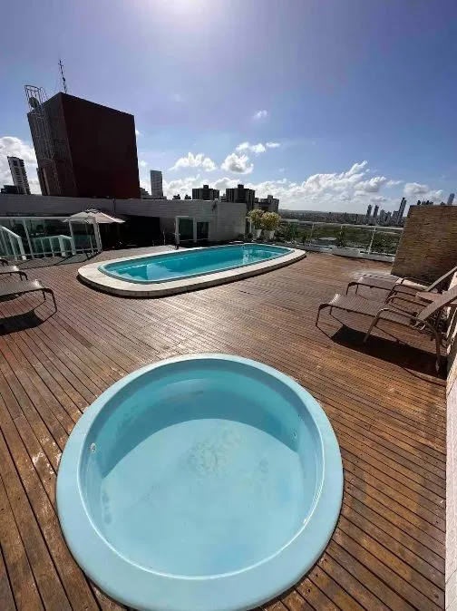 Imagem Apartamento mobiliado em Manaíra com 39m², 1 quarto, lazer completo e localização privilegiada próximo à praia.