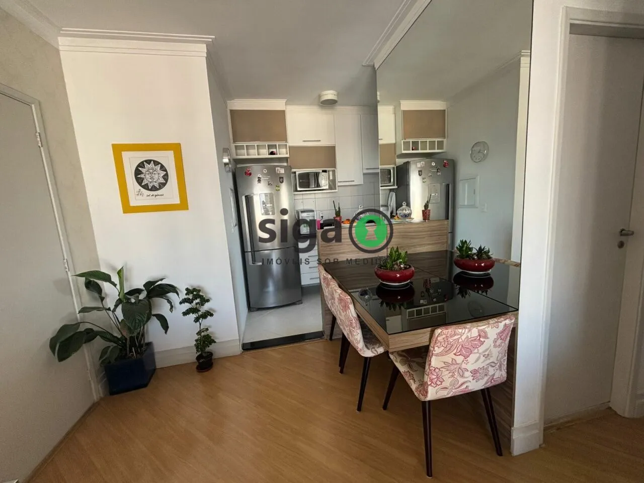 Imagem Apartamento á venda e locação 55m² c/ vaga de garagem, localizado na Chácara Santo Antônio/São Pailo