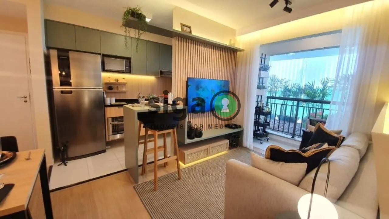 Imagem Apartamento 45 m² | 2 Dormitórios | 1 vaga | Totalmente Mobiliado na Vila Andrade