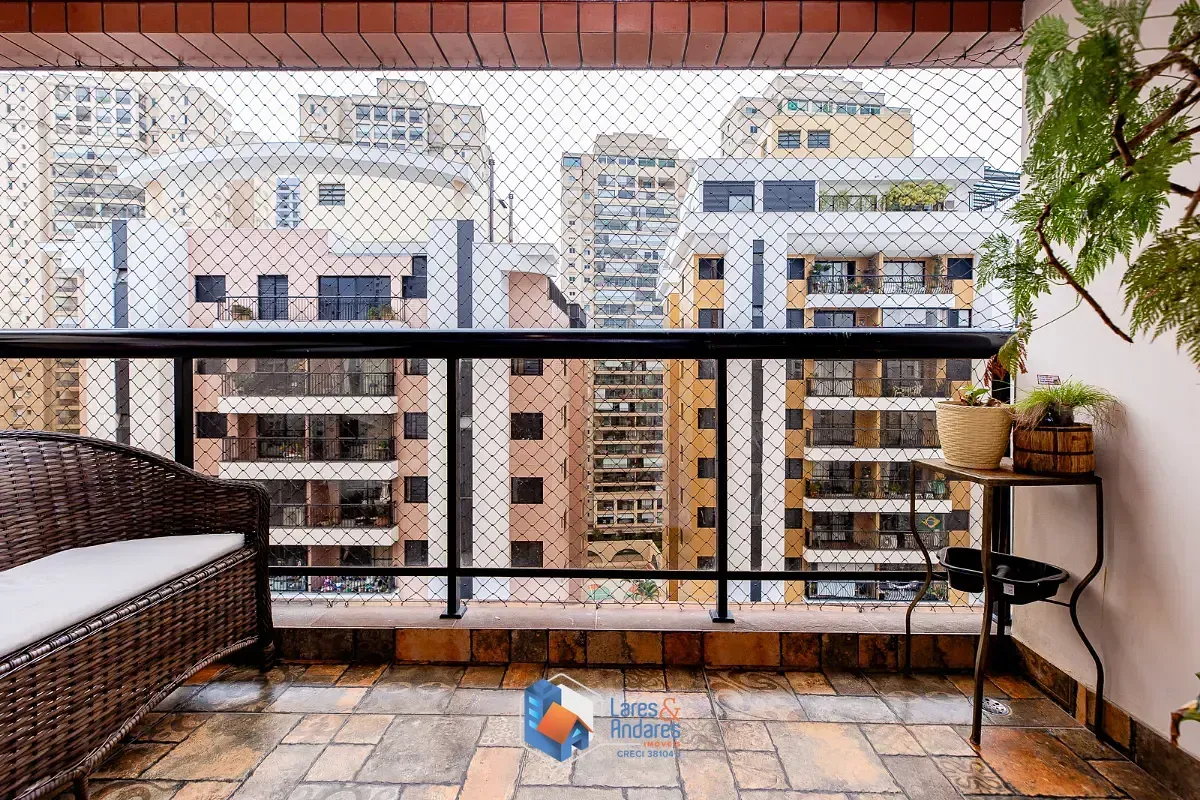 Imagem Apartamento para venda em Brooklin Paulista com 4 quartos, sendo 3 suítes, 129m²
