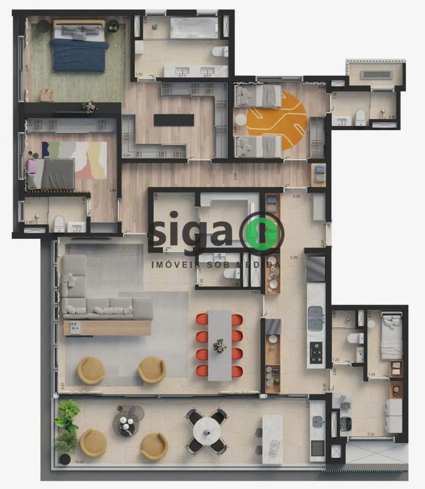 Imagem Apartamento para venda no Jardim Paulista 03 suítes, São Paulo - SP