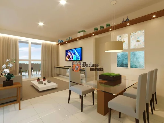 Imagem Apartamento com 2 dormitórios à venda, 73,83 m² a partir de R$ 724.641, - Astúrias- Guarujá/SP