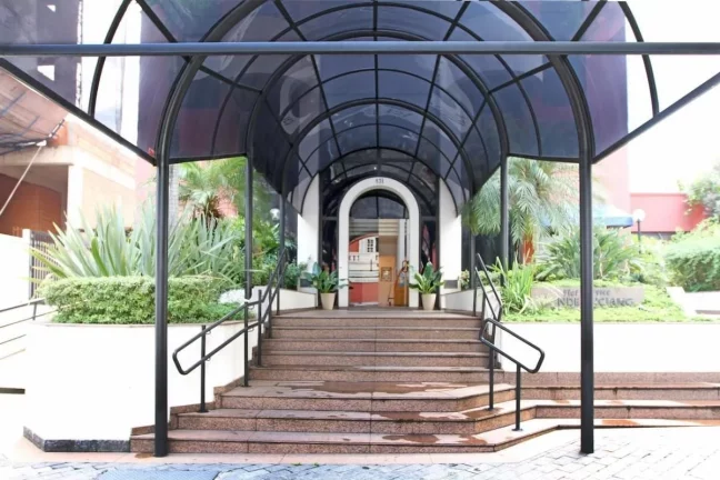 Imagem Flat disponível para locação no Travel Inn Conde Luciano em Santa Cecilia, com 42m², 1 dormitório e 1 vaga
