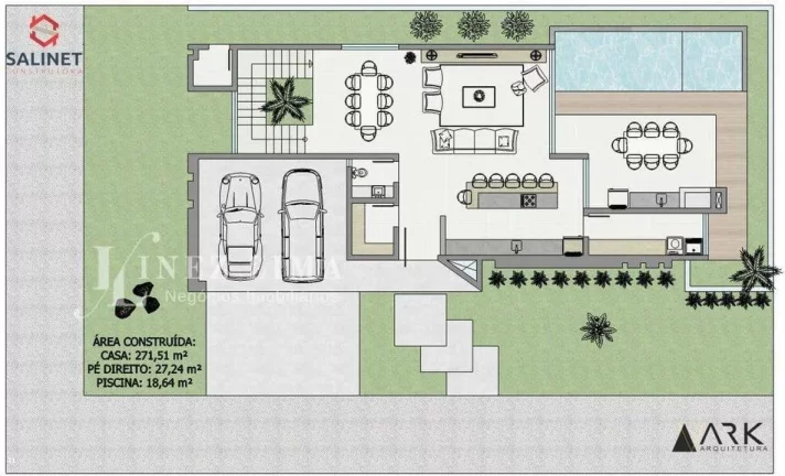 Imagem Casa para Venda em Porto Belo, VIVAPARK, 3 dormitórios, 3 suítes, 4 banheiros, 2 vagas