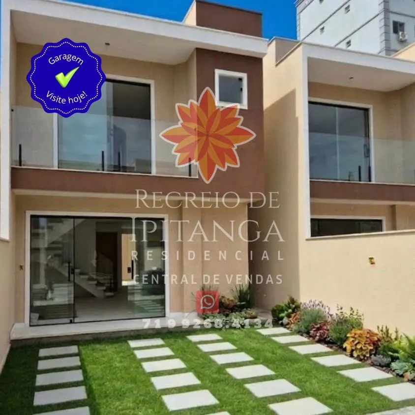 Imagem CASAS 4/4 COM 1 SUITE PRÓXIMO PARQUE SHOPPING LAURO DE FREITAS