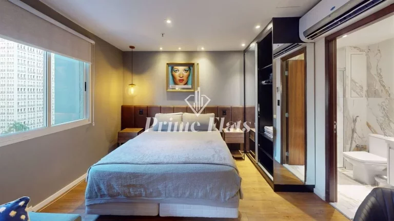 Imagem Flat disponível para venda no Wyndham São Paulo Paulista, com 27m², 1 dormitórios e 1 vaga
