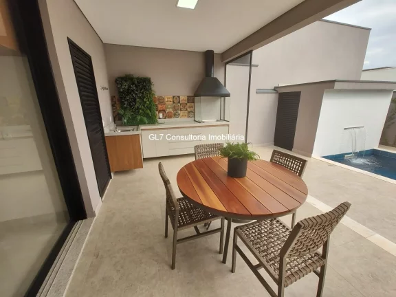 Imagem Casa Sobrado com Piscina 3 Suítes sendo 1 Com Closet, Condomínio Dona Maria Jose Indaiatuba SP