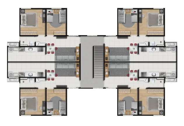 Imagem Apartamento com 2 Quartos à Venda, 46 m² em Jardim Maranata - Aparecida de Goiânia
