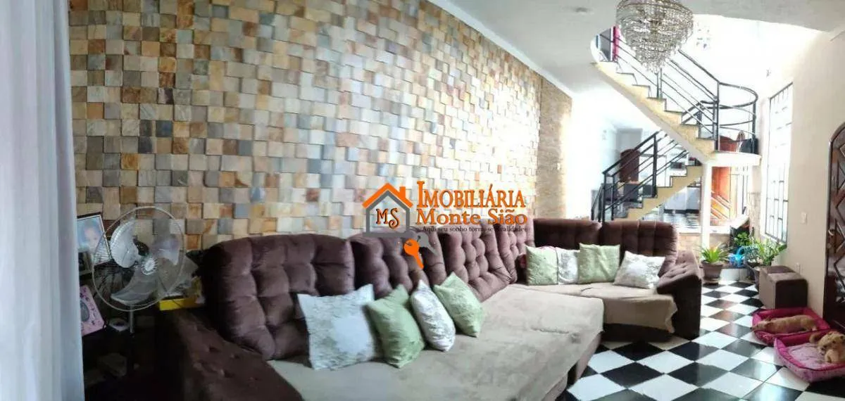 Imagem Sobrado com 3 dormitórios à venda, 213 m² por R$ 778.000,00 - Parque Continental I - Guarulhos/SP