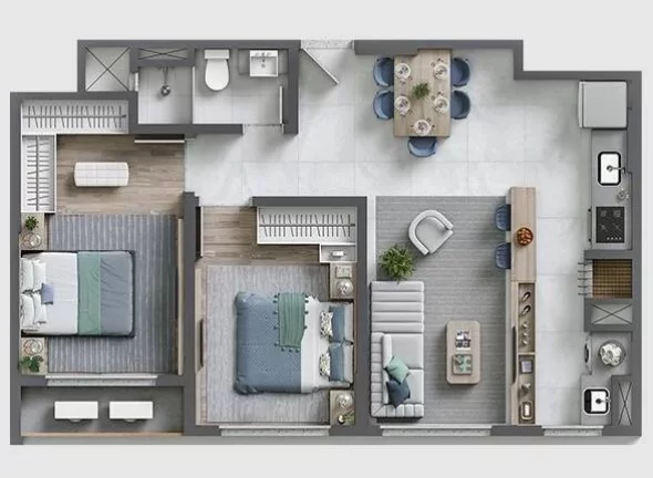 Imagem Lançamento! Apartamento em Itajaí - a partir de R$550 mil