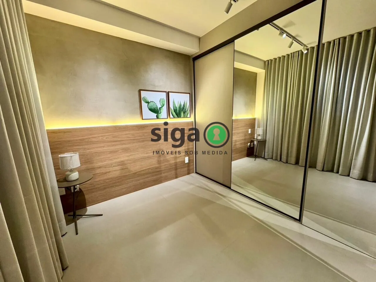 Imagem Apartamento para locação 38m² com vaga todo mobiliado localizado no eixo Berrini x Chucrizaidan.