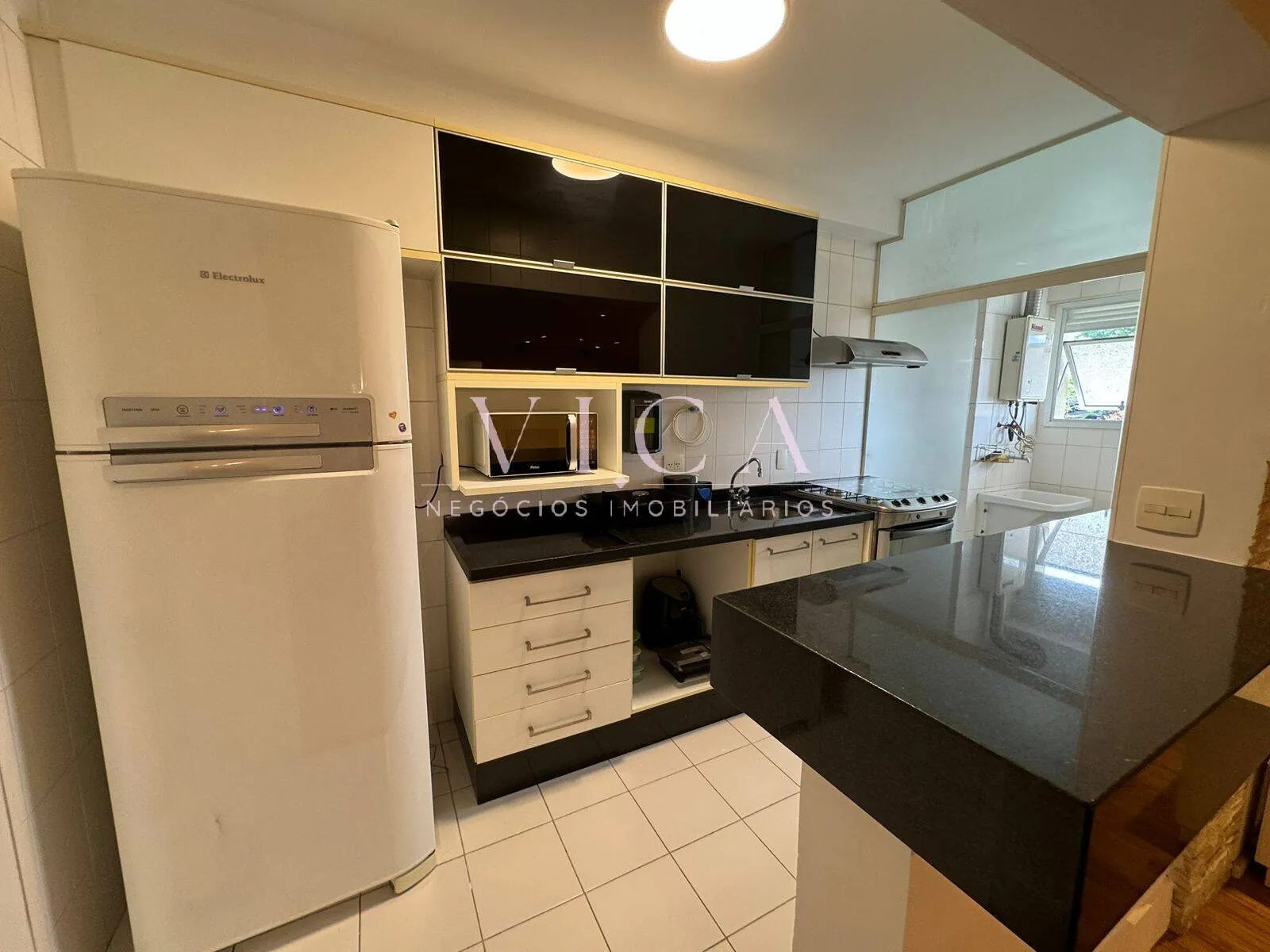 Imagem Alphaville| Apartamento semi mobiliado 63m² 1dormitório por R$ 4.295/mês