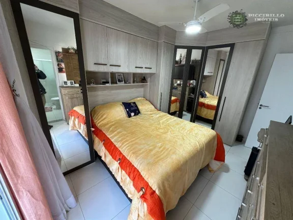 Imagem Apartamento com 2 dormitórios sendo 2 suítes à venda, 107 m² por R$ 599.000 - Aviação - Praia Grande/SP