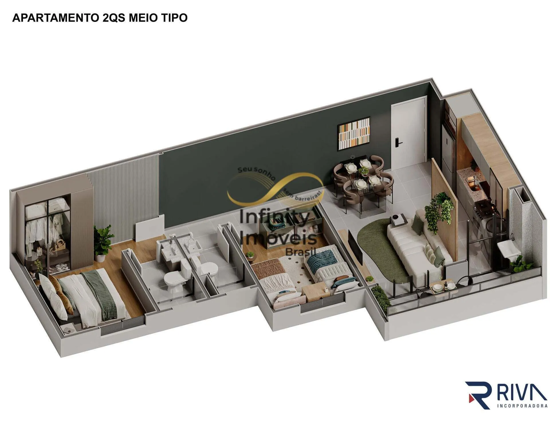 Imagem CITTÁ BENE - Apartamento à venda no bairro Ouro Preto - Belo Horizonte/MG