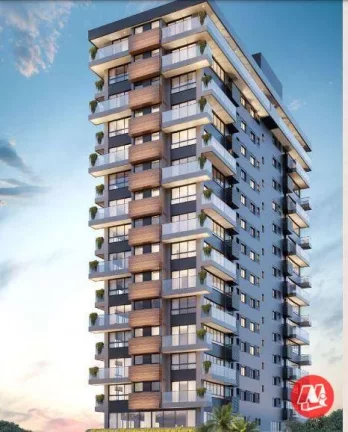 Foto do imóvel No Menino Deus, apartamentos de 80,01 a 231,62 m², 2 ou 3 quartos, vagas e infraestrutura.