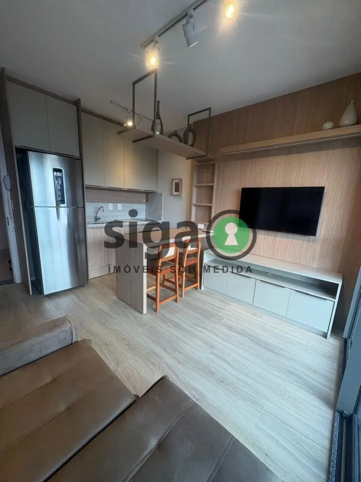 Imagem Apartamento mobiliado e decorado com 34m² e 1 suíte - Moema - São Paulo/SP