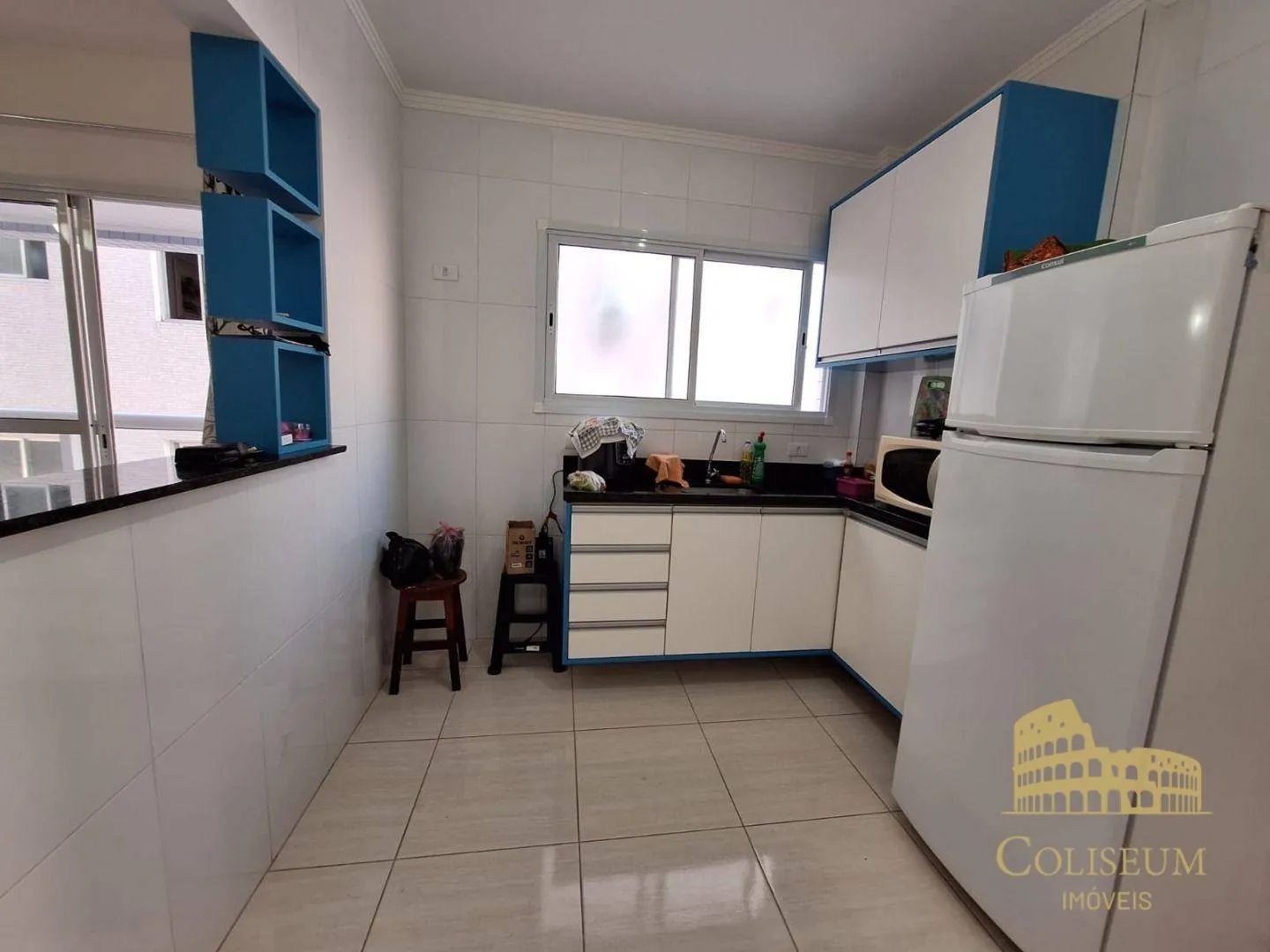 Imagem Apartamento com 1 dormitório à venda, 53 m² por R$ 360.000,00 - Vila Guilhermina - Praia Grande/SP