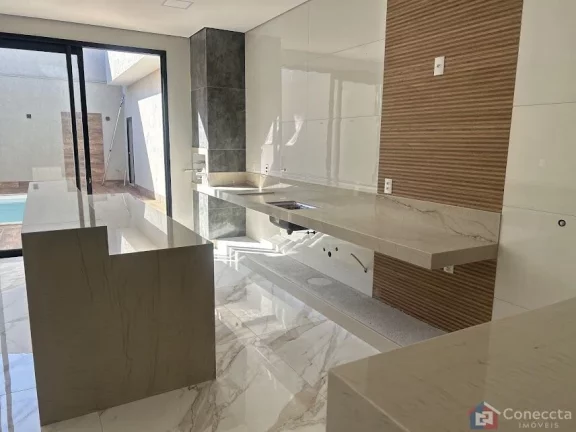 Imagem Casa de Alto Padrão à Venda no Alto Caiçaras em Patos de Minas – 3 Suítes, Piscina e Área Gourmet
