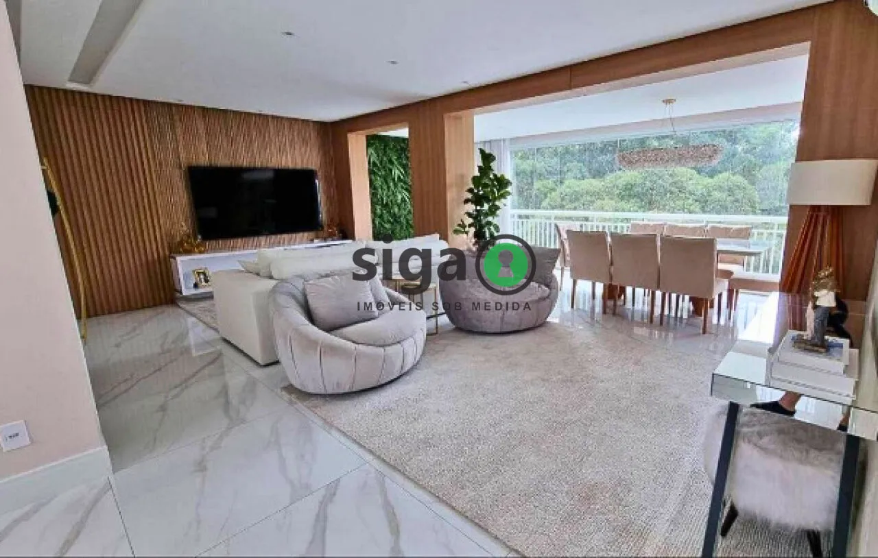 Foto do imóvel Apartamento à venda com 3 suítes, 2 vagas, 138m2 na Vila Andrade