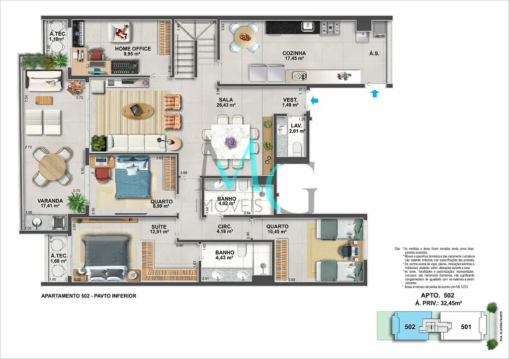 Imagem Cobertura Duplex à venda 4 Quartos 2 Suites 4 Vagas 271M² Botafogo Rio de Janeiro - RJ