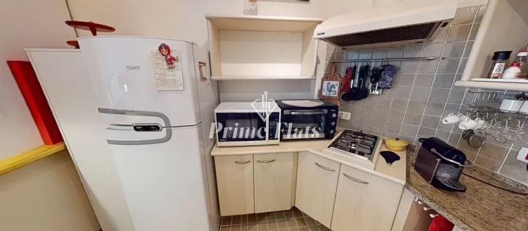 Imagem Flat disponível para locação no HB Hotels Sequóia Alphaville, com 57m², 1 dormitório e 1 vaga