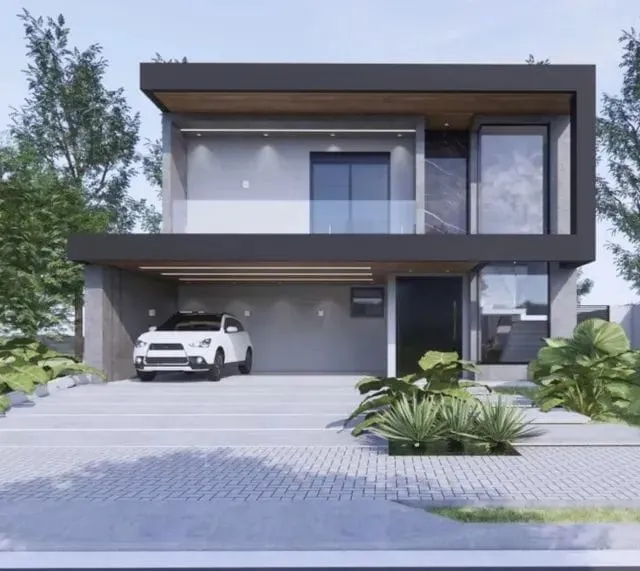 Foto do imóvel Casa à venda 4 Quartos, 4 Suites, 4 Vagas, 260M², Bairro do Grama, Caçapava - SP | Condomínio Terras do Vale