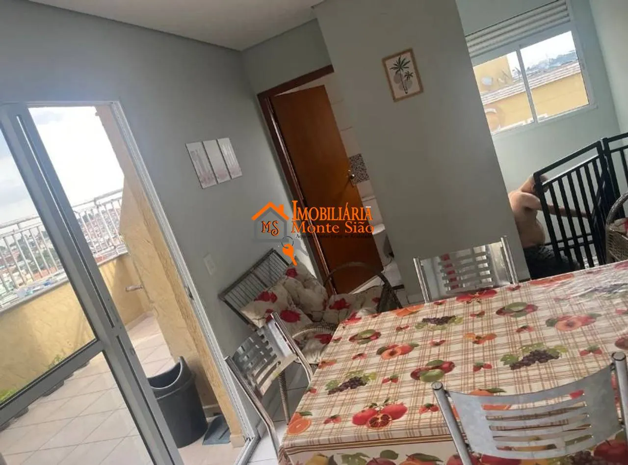 Imagem Apartamento Duplex com 2 dormitórios à venda, 84 m² por R$ 340.000,00 - Jardim Silvestre - Guarulhos/SP