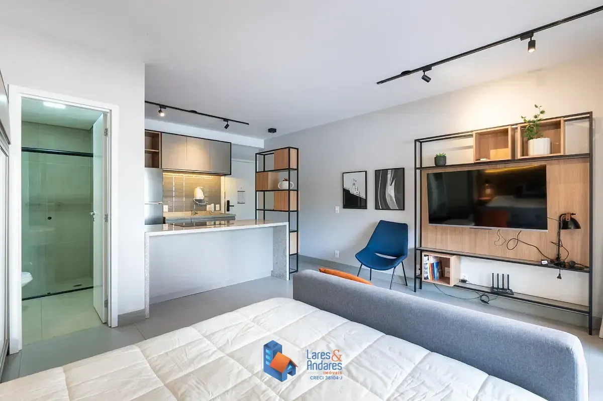 Imagem Studio para venda em Campo Belo com 1 quarto, 40m²