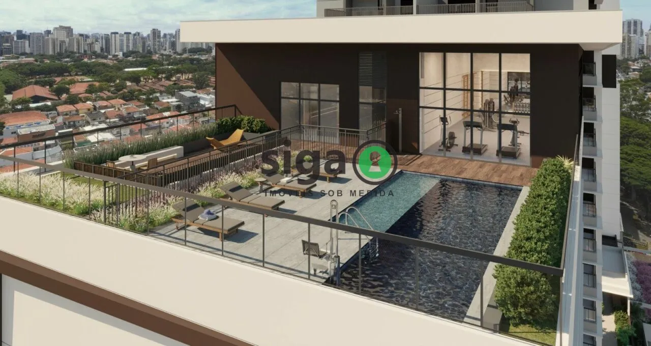Imagem Apartamento de 43m² com 1 dormitório a uma quadra de Berrini