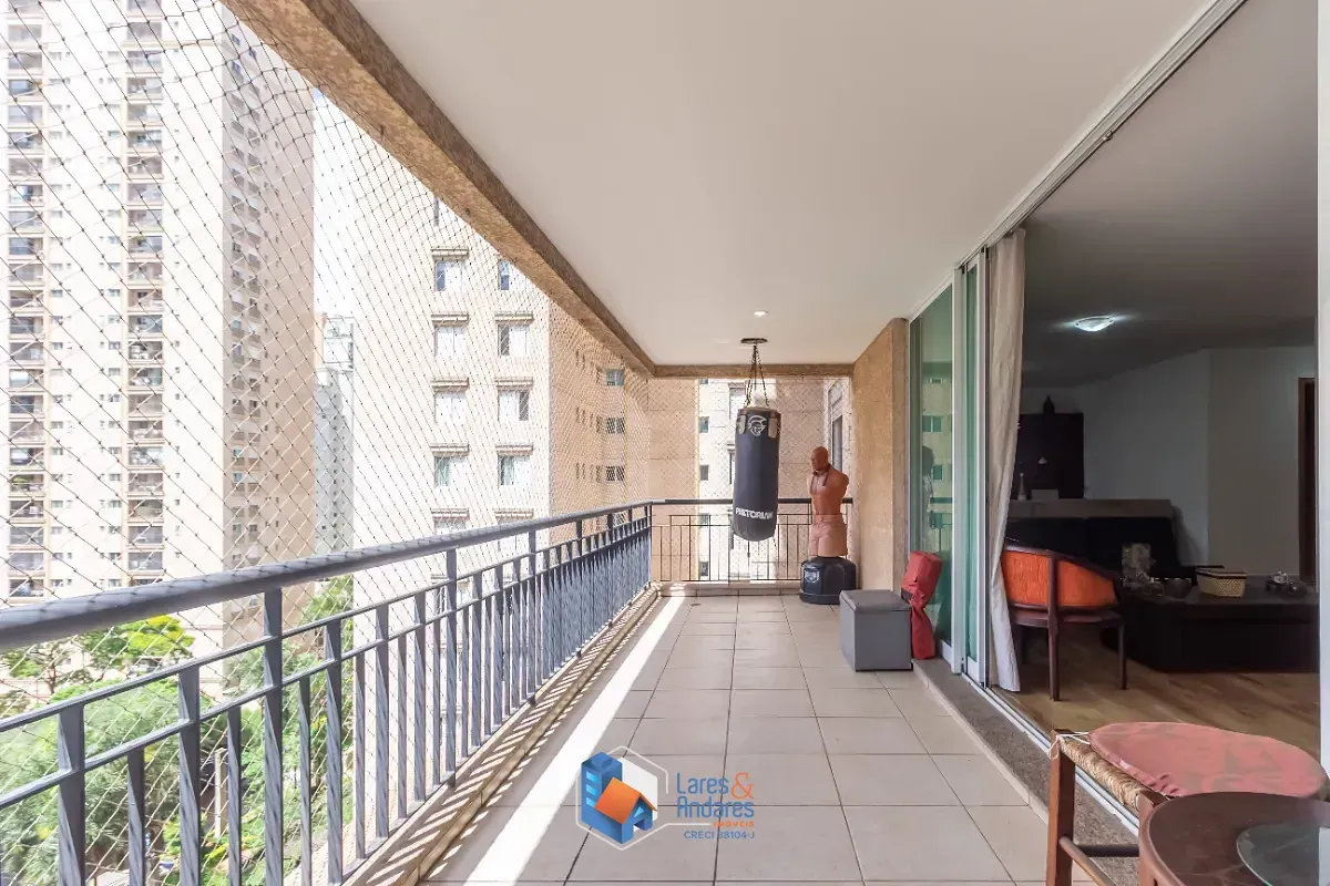 Imagem Apartamento para venda em Brooklin com 3 quartos, sendo 3 suítes, 167m²