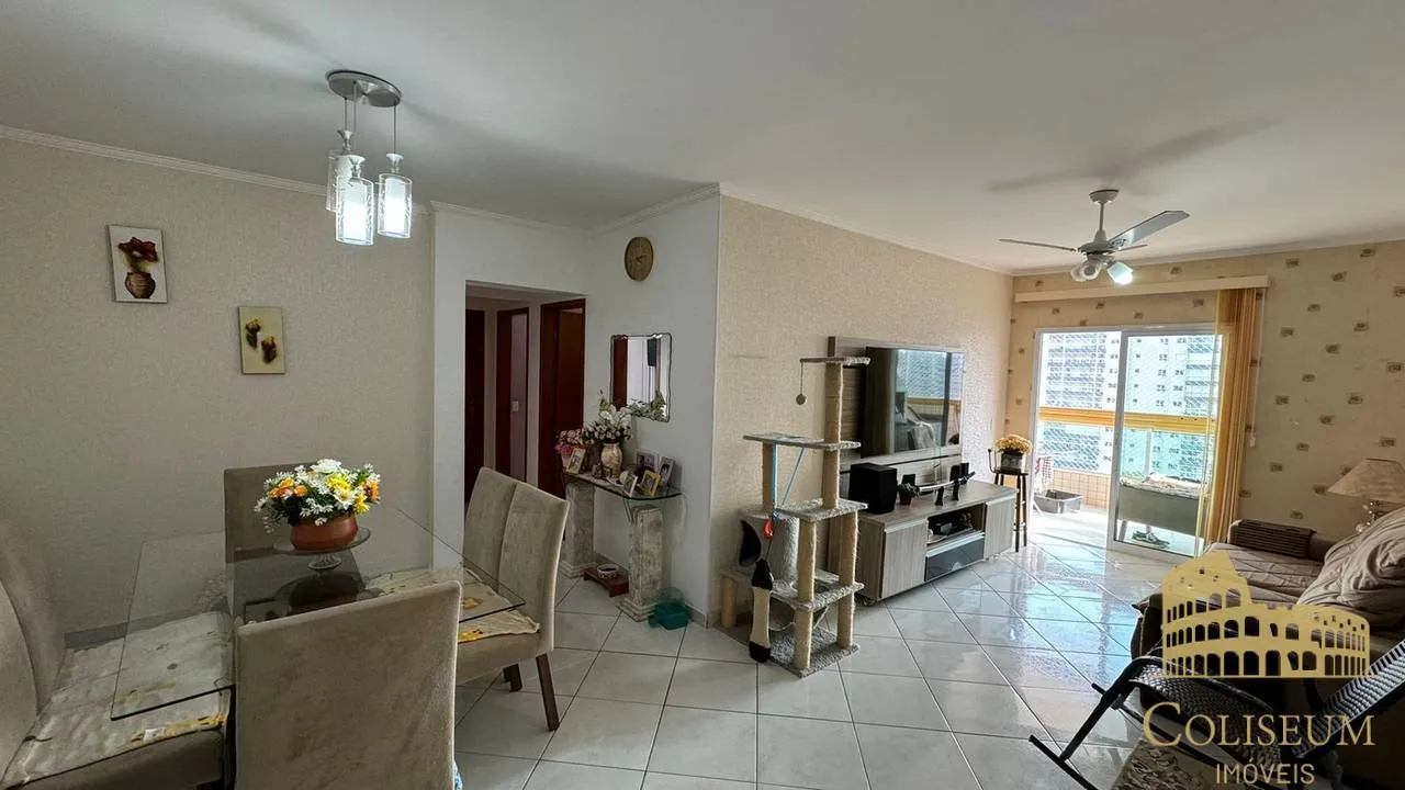 Foto do imóvel Apartamento com 3 dormitórios à venda, 114 m² por R$ 770.000 - Vila Assunção - Praia Grande/SP