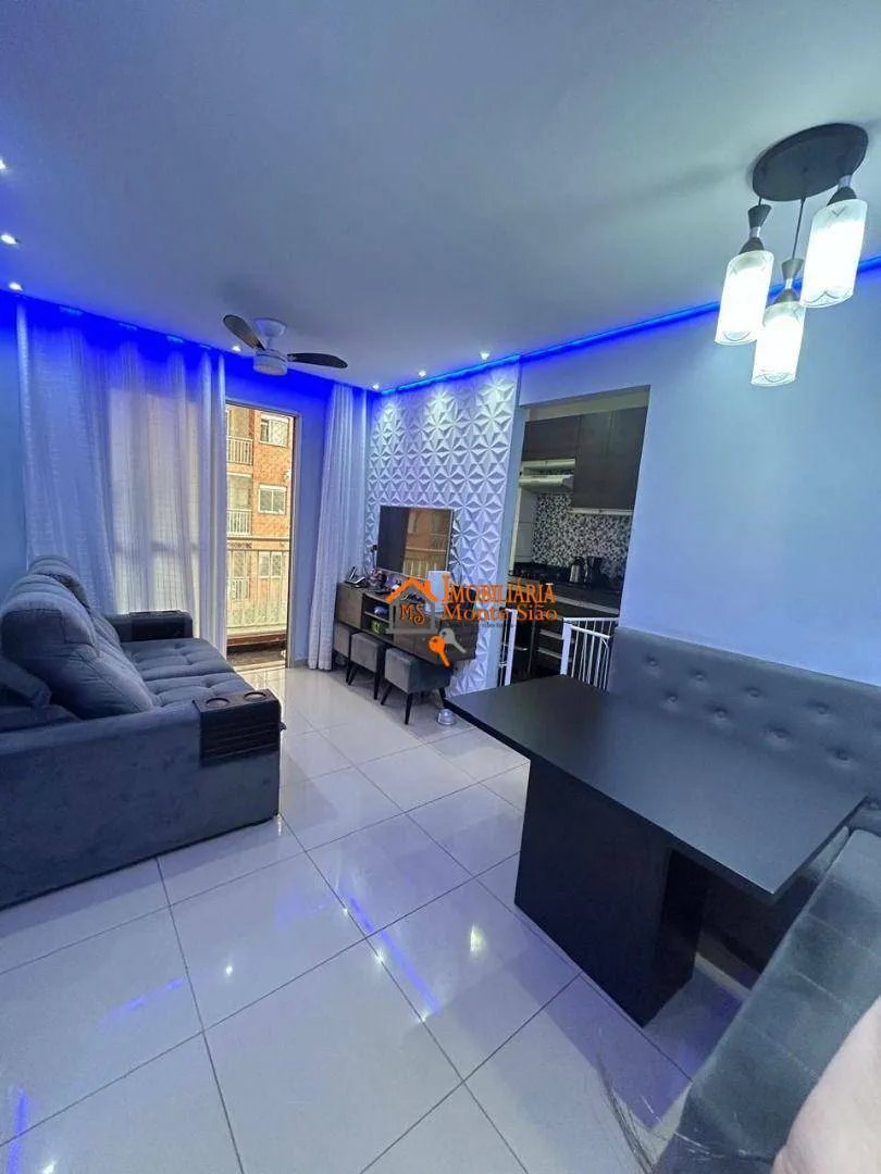 Foto do imóvel Apartamento com 2 dormitórios à venda, 50 m² por R$ 320.000,00 - Cocaia - Guarulhos/SP