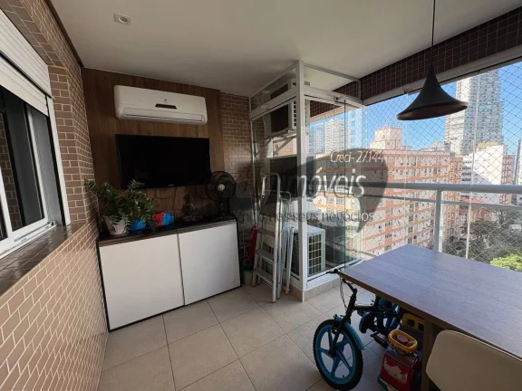 Imagem Apartamento em Santos 3 dormitórios, lazer completo