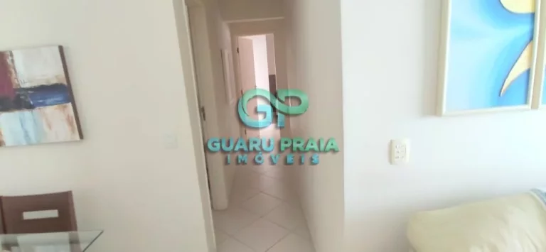Imagem Apartamento Padrão com sacada gourmet à 300m da praia.