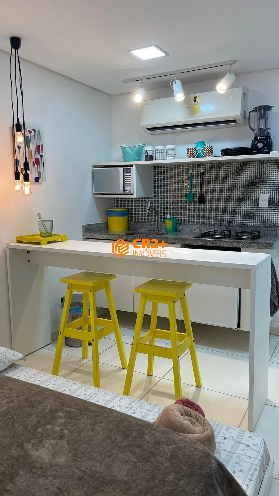 Imagem Vendo Flat Porteira Fechada, frente piscina- 32m²