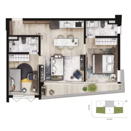 Imagem APARTAMENTO RESIDENCIAL em São Paulo - SP, Vila Nova Conceição