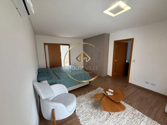 Imagem Casa Sobrado, 3 dormitórios ( 3 suítes), piscina, 4 vagas, Alphaville II.