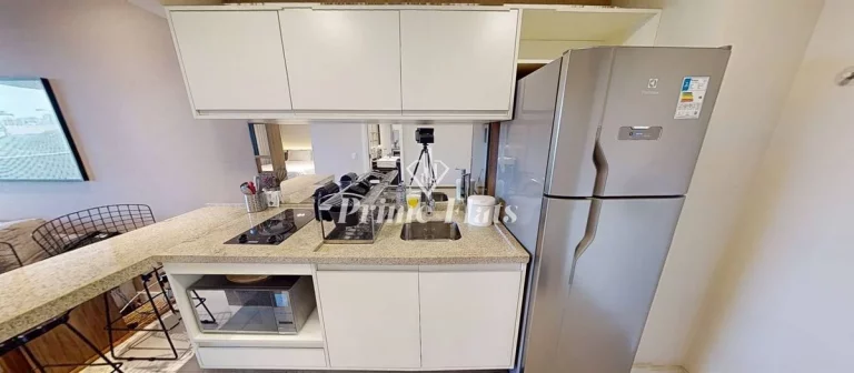 Imagem Flat disponível para locação no VHouse Faria Lima, com 36m², 1 dormitório e 1 vaga