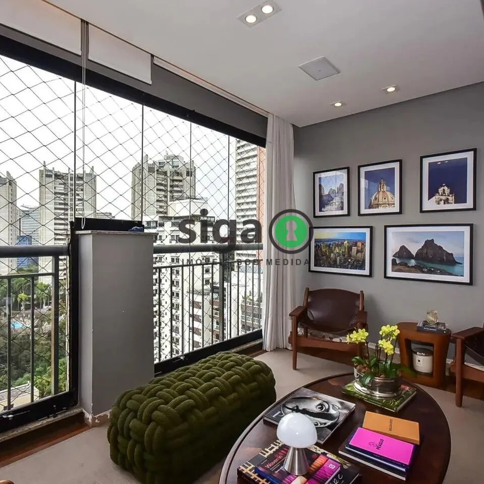 Imagem Apartamento de Alto Padrão no Riverside com 3 Suítes - 178 m² - Cidade Jardim/ Jd. Panorama - SP