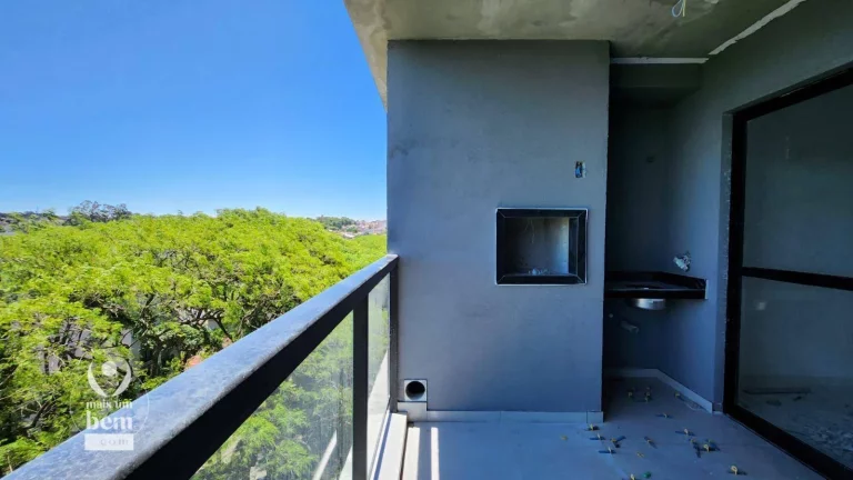 Imagem Apartamento novo com ampla sacada c/ churrasqueira, 3 quartos (1 suíte) à venda por R$ 875.000 - Boa Vista - Curitiba/PR