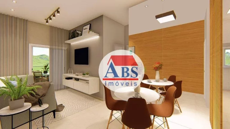 Imagem Apartamento com 2 dormitórios à venda, 60 m² por R$ 345.000,00 - Vila Guilhermina - Praia Grande/SP
